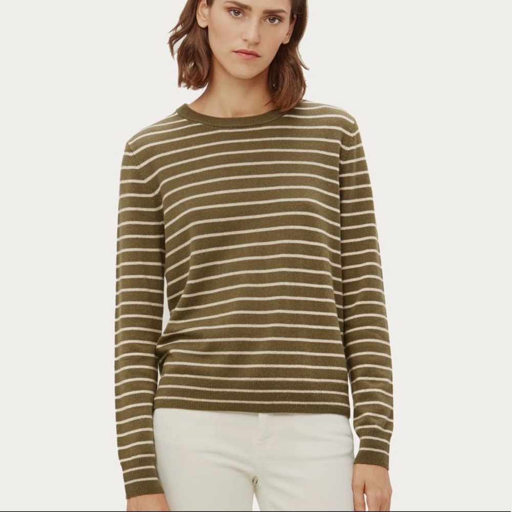 Jenni Kayne Stripe Cashmere Sweater